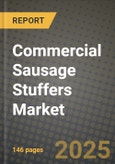 Commercial Sausage Stuffers Market Size & Market Share Data, Latest Trend Analysis and Future Growth Intelligence Report - Forecast by Type, by Volume, by Product Type, Analysis and Outlook from 2023 to 2030- Product Image