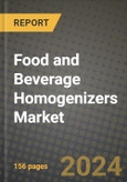 Food and Beverage Homogenizers Market: Industry Size, Share, Competition, Trends, Growth Opportunities and Forecasts by Region - Insights and Outlook by Product, 2024 to 2031- Product Image