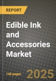 Edible Ink and Accessories Market Size & Market Share Data, Latest Trend Analysis and Future Growth Intelligence Report - Forecast by Product Type, by Application, by End Use, by Sales Channel, Analysis and Outlook from 2023 to 2030- Product Image