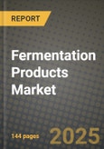 Fermentation Products Market Size & Market Share Data, Latest Trend Analysis and Future Growth Intelligence Report - Forecast by Type, by Feedstock, by Process, by End-User Industry, Analysis and Outlook from 2023 to 2030- Product Image