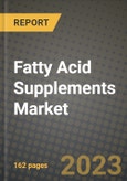Fatty Acid Supplements Market Size & Market Share Data, Latest Trend Analysis and Future Growth Intelligence Report - Forecast by Source, by Application, Analysis and Outlook from 2023 to 2030- Product Image