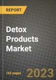 Detox Products Market Size & Market Share Data, Latest Trend Analysis and Future Growth Intelligence Report - Forecast by Product Type, by Application, Analysis and Outlook from 2023 to 2030- Product Image