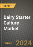 Dairy Starter Culture Market: Industry Size, Share, Competition, Trends, Growth Opportunities and Forecasts by Region - Insights and Outlook by Product, 2024 to 2031- Product Image