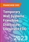 Temporary Wall Systems Franchise Disclosure Document FDD - Product Thumbnail Image
