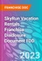 SkyRun Vacation Rentals Franchise Disclosure Document FDD - Product Thumbnail Image