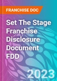 Set The Stage Franchise Disclosure Document FDD- Product Image