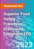 Superior Food Safety Franchise Disclosure Document FDD- Product Image