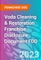 Voda Cleaning & Restoration Franchise Disclosure Document FDD - Product Thumbnail Image