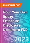 Pour Your Own Epoxy Franchise Disclosure Document FDD- Product Image