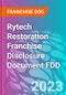 Rytech Restoration Franchise Disclosure Document FDD - Product Thumbnail Image