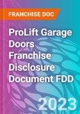 ProLift Garage Doors Franchise Disclosure Document FDD- Product Image