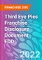 Third Eye Pies Franchise Disclosure Document FDD - Product Thumbnail Image
