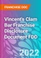 Vincent's Clam Bar Franchise Disclosure Document FDD - Product Thumbnail Image