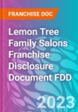 Lemon Tree Family Salons Franchise Disclosure Document FDD- Product Image