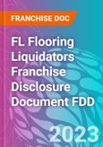 FL Flooring Liquidators Franchise Disclosure Document FDD- Product Image