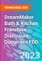 DreamMaker Bath & Kitchen Franchise Disclosure Document FDD - Product Thumbnail Image