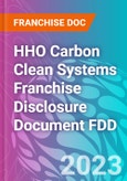 HHO Carbon Clean Systems Franchise Disclosure Document FDD- Product Image