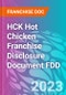 HCK Hot Chicken Franchise Disclosure Document FDD - Product Thumbnail Image