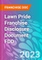Lawn Pride Franchise Disclosure Document FDD - Product Thumbnail Image