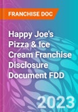 Happy Joe's Pizza & Ice Cream Franchise Disclosure Document FDD- Product Image