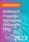 BOXHAUS Franchise Disclosure Document FDD - Product Thumbnail Image