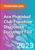 Ace Pickleball Club Franchise Disclosure Document FDD- Product Image