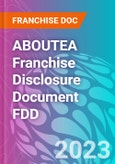 ABOUTEA Franchise Disclosure Document FDD- Product Image