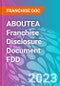 ABOUTEA Franchise Disclosure Document FDD - Product Thumbnail Image