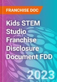 Kids STEM Studio Franchise Disclosure Document FDD- Product Image