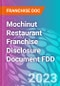 Mochinut Restaurant Franchise Disclosure Document FDD - Product Thumbnail Image