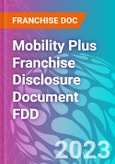 Mobility Plus Franchise Disclosure Document FDD- Product Image