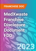 MedXwaste Franchise Disclosure Document FDD- Product Image