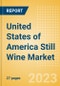 United States of America (USA) Still Wine (Wines) Market Size, Growth and Forecast Analytics to 2026 - Product Thumbnail Image