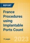 France Procedures using Implantable Ports Count by Segments (Implantable Ports Placed for Chemotherapy Treatments and Implantable Ports Placed for Other Indications) and Forecast to 2030 - Product Thumbnail Image