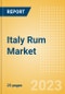Italy Rum (Spirits) Market Size, Growth and Forecast Analytics to 2026 - Product Thumbnail Image