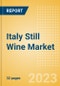 Italy Still Wine (Wines) Market Size, Growth and Forecast Analytics to 2026 - Product Image