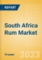 South Africa Rum (Spirits) Market Size, Growth and Forecast Analytics to 2026 - Product Image