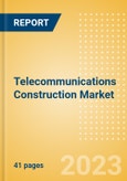 Telecommunications Construction Market in India - Market Size and Forecasts to 2026 (including New Construction, Repair and Maintenance, Refurbishment and Demolition and Materials, Equipment and Services costs)- Product Image