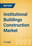 Institutional Buildings Construction Market in Hong Kong - Market Size and Forecasts to 2026 (including New Construction, Repair and Maintenance, Refurbishment and Demolition and Materials, Equipment and Services costs)- Product Image