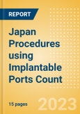 Japan Procedures using Implantable Ports Count by Segments (Implantable Ports Placed for Chemotherapy Treatments and Implantable Ports Placed for Other Indications) and Forecast to 2030- Product Image