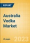 Australia Vodka (Spirits) Market Size, Growth and Forecast Analytics to 2026 - Product Thumbnail Image