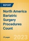 North America Bariatric Surgery Procedures Count by Segments (Gastric Balloon Procedures, Gastric Banding Procedures, Roux-en-Y Gastric Bypass (RYGB) Procedures, Sleeve Gastrectomy Procedures and Other Bariatric Surgeries) and Forecast to 2030 - Product Thumbnail Image