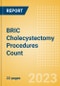 BRIC Cholecystectomy Procedures Count by Segments (Robotic Cholecystectomy Procedures and Non-Robotic Cholecystectomy Procedures) and Forecast to 2030 - Product Image
