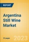 Argentina Still Wine (Wines) Market Size, Growth and Forecast Analytics to 2026 - Product Image