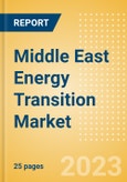 Middle East Energy Transition Market Analysis by Sectors (Power, Electrical Vehicles, Renewable Fuels, Hydrogen and CCS/CCU) and Trends- Product Image