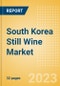 South Korea Still Wine (Wines) Market Size, Growth and Forecast Analytics to 2026 - Product Thumbnail Image