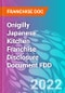 Onigilly Japanese Kitchen Franchise Disclosure Document FDD - Product Thumbnail Image