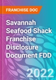 Savannah Seafood Shack Franchise Disclosure Document FDD- Product Image