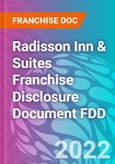 Radisson Inn & Suites Franchise Disclosure Document FDD- Product Image