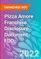 Pizza Amore Franchise Disclosure Document FDD - Product Thumbnail Image